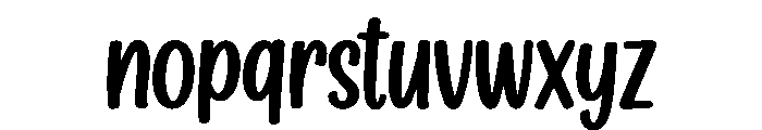 Sunkiva Font LOWERCASE