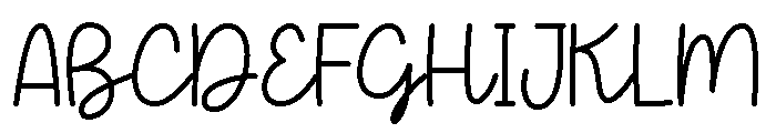 Sunlight Memories Script Font UPPERCASE