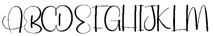 Sunlight Simpleday Font UPPERCASE