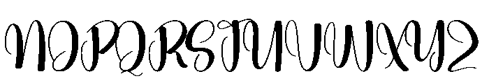 Sunlight1 Font UPPERCASE