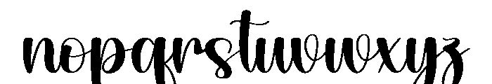 Sunlight1 Font LOWERCASE