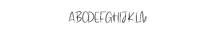 Sunlights Ardhey Font UPPERCASE