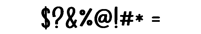 Sunlita Font OTHER CHARS
