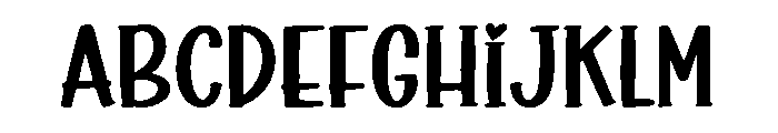 Sunlita Font UPPERCASE