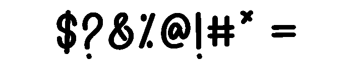 Sunmory1 Font OTHER CHARS