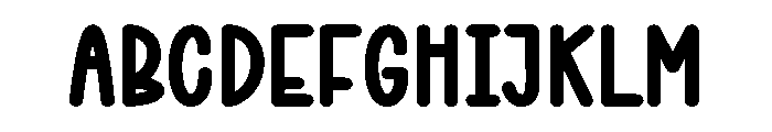 Sunmory1 Font UPPERCASE