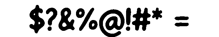Sunnie Regular Font OTHER CHARS
