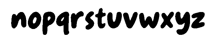Sunnie Regular Font LOWERCASE