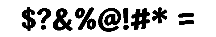 Sunny Bella Regular Font OTHER CHARS