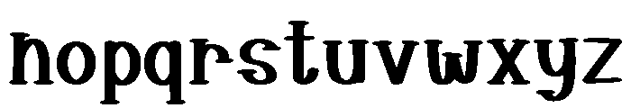 Sunny Bloom Regular Font LOWERCASE