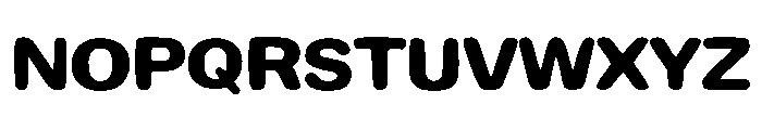 Sunny Chalk Font UPPERCASE