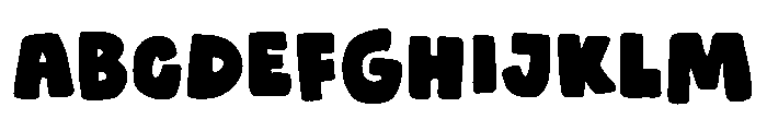 Sunny Gang Regular Regular Font UPPERCASE