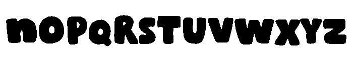 Sunny Gang Regular Regular Font LOWERCASE
