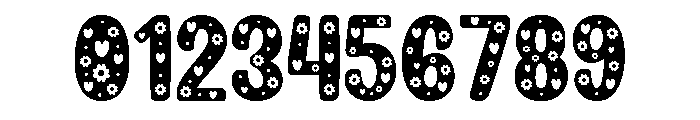 Sunny Heart Font OTHER CHARS