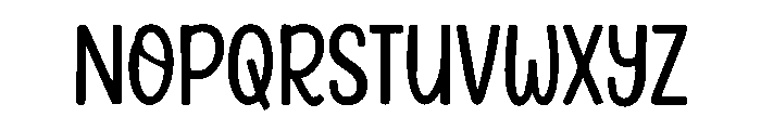 Sunny Hopes Font UPPERCASE