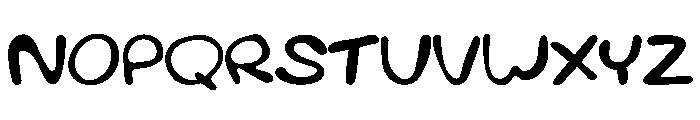 Sunny Hug Font UPPERCASE