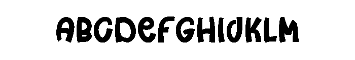 Sunny Land Font UPPERCASE