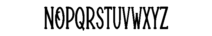 Sunny Lemon Font UPPERCASE