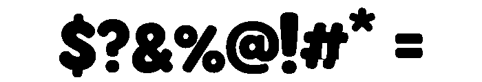 Sunny Muff Font OTHER CHARS