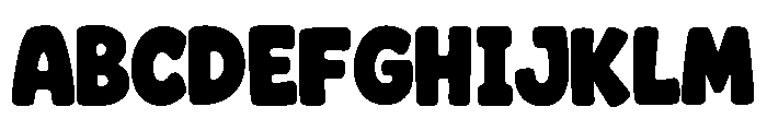 Sunny Muff Font UPPERCASE