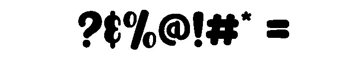 Sunny Palms Font OTHER CHARS