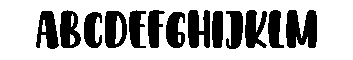 Sunny Palms Font UPPERCASE