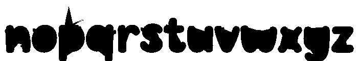 Sunny Quilt Font LOWERCASE