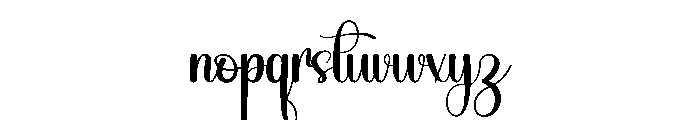 Sunny Saturday Font LOWERCASE