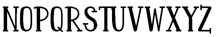Sunny Scoops Font UPPERCASE