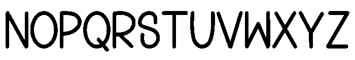 Sunny Season Regular Font UPPERCASE