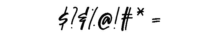 Sunny Sketch Font OTHER CHARS
