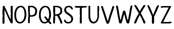 Sunny Smile Regular Font UPPERCASE