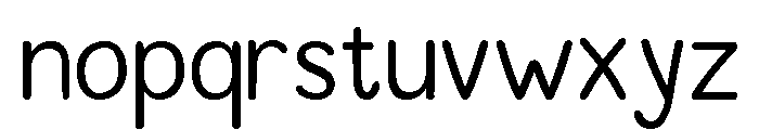 Sunny Smile Regular Font LOWERCASE