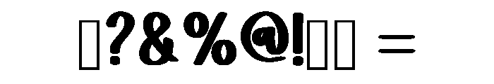 Sunny Smiles Regular Font OTHER CHARS