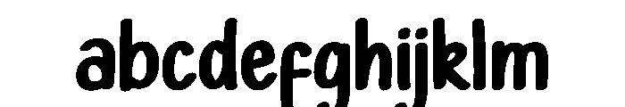 Sunny Squeeze Bold FONT