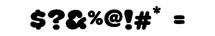 Sunny Star Font OTHER CHARS