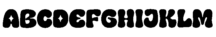 Sunny Star Font UPPERCASE