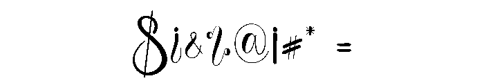 Sunny Summers Font OTHER CHARS