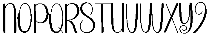 Sunny Summers Font LOWERCASE