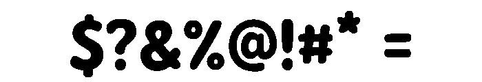 SunnyBean Font OTHER CHARS