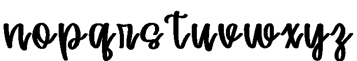 SunnyHoney Font LOWERCASE