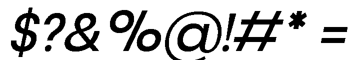 Sunnybite Italic Font OTHER CHARS