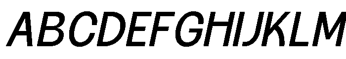 Sunnybite Italic Font UPPERCASE
