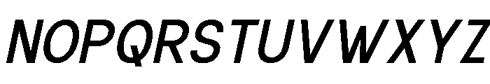 Sunnybite Italic Font UPPERCASE
