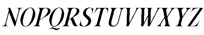 Sunnydew Italic Font UPPERCASE
