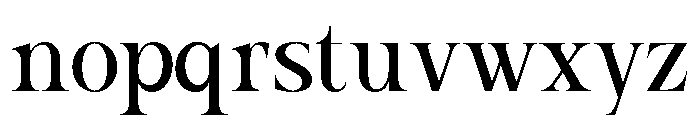 Sunnydew Regular Font LOWERCASE