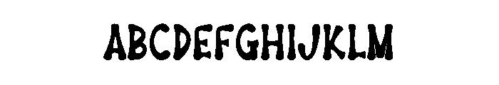 Sunrise Shunsine Font UPPERCASE
