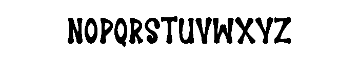 Sunrise Shunsine Font UPPERCASE