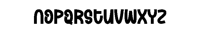 Sunset Evening Font LOWERCASE