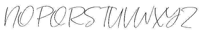 Sunset Rise Italic Font UPPERCASE